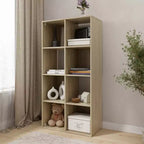 Bibliothèque étagère Homez en bois de 118 cm de haut avec 4 tablettes