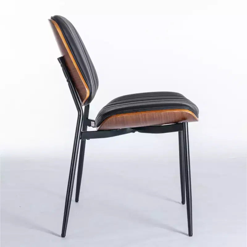Chaises de salle à manger capitonnées GDFStudio Sera Mid-Century Modern (lot de 2)