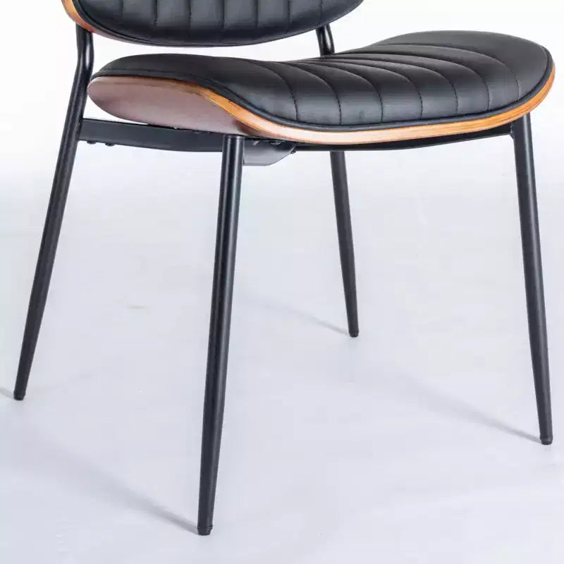 Chaises de salle à manger capitonnées GDFStudio Sera Mid-Century Modern (lot de 2)