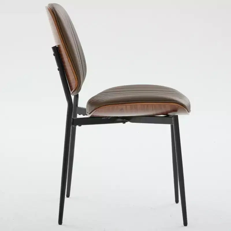 Chaises de salle à manger capitonnées GDFStudio Sera Mid-Century Modern (lot de 2)