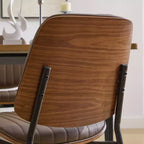 Chaises de salle à manger capitonnées GDFStudio Sera Mid-Century Modern (lot de 2)