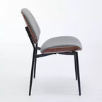 Chaises de salle à manger capitonnées GDFStudio Sera Mid-Century Modern (lot de 2)