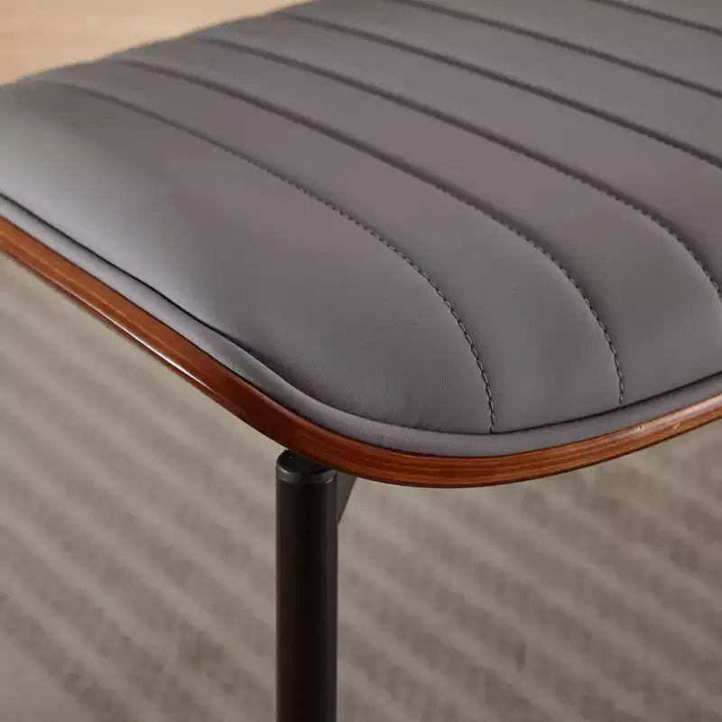 Chaises de salle à manger capitonnées GDFStudio Sera Mid-Century Modern (lot de 2)