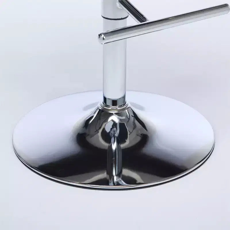 Tabourets de bar (lot de 2), chaises de bar rembourrées pivotantes à 360°, tabourets de bar modernes avec dossier capitonné intégral, tabouret réglable en hauteur