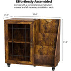 Meuble de support pour tourne-disque VINGLI avec rangement pour vinyles, support pour disques vinyles jusqu'à 350 albums, table pour tourne-disque avec station de charge LED