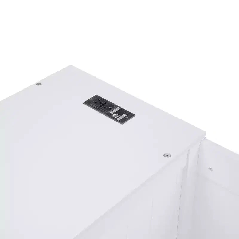 Lit de jour double avec lit gigogne et tiroirs, cadre de canapé-lit double avec accoudoirs de rangement et station de charge pour chambre à coucher et salon