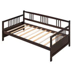 Lit de repos en bois massif, Cadre de lit de repos en bois pour chambre à coucher et salon