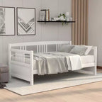 Lit de repos en bois massif, Cadre de lit de repos en bois pour chambre à coucher et salon