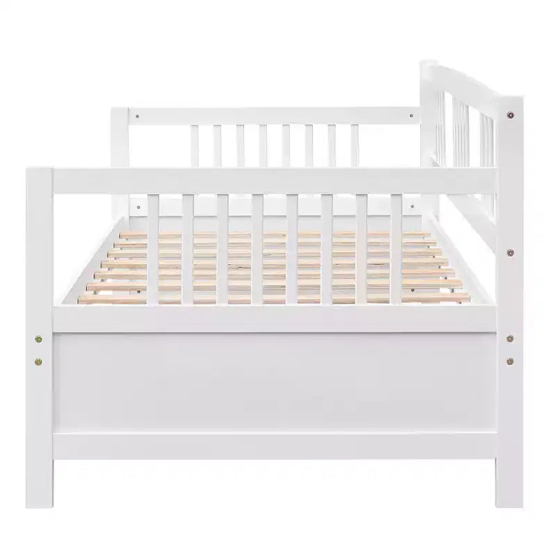 Lit de repos en bois massif, Cadre de lit de repos en bois pour chambre à coucher et salon