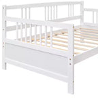 Lit de repos en bois massif, Cadre de lit de repos en bois pour chambre à coucher et salon