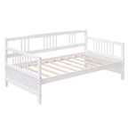 Lit de repos en bois massif, Cadre de lit de repos en bois pour chambre à coucher et salon