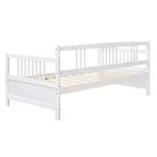 Lit de repos en bois massif, Cadre de lit de repos en bois pour chambre à coucher et salon