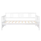 Lit de repos en bois massif, Cadre de lit de repos en bois pour chambre à coucher et salon
