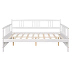 Lit de repos en bois massif, Cadre de lit de repos en bois pour chambre à coucher et salon