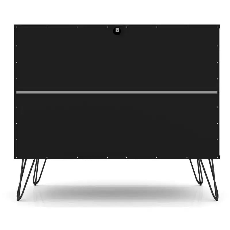 Commode Rockefeller 35 noire (3 tiroirs)