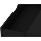 Commode Rockefeller 35 noire (3 tiroirs)