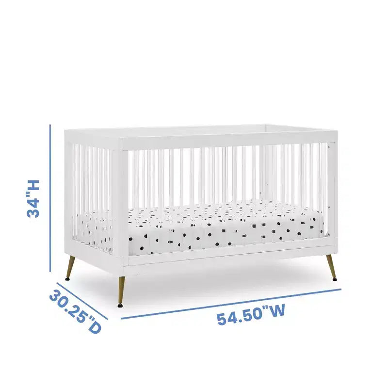 Lit de bébé 4-en-1 Sloane de Delta Children convertible en lit pour tout-petit