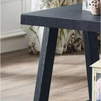 Table d'appoint avec étagère en bois répliqué contemporain Athens de Roundhill Furniture