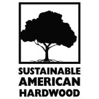 Bureaux d'ordinateur en bois d'acacia marron de 73,66 cm de haut avec tiroir de classement HomeStock