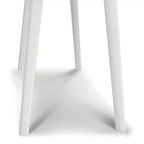 HomeStock Bureaux d'écriture en orme blanc 7,62 cm H sans rangement