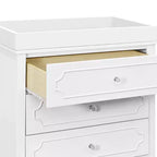 Commode 3 tiroirs daVinci Chloe Regency - Blanc