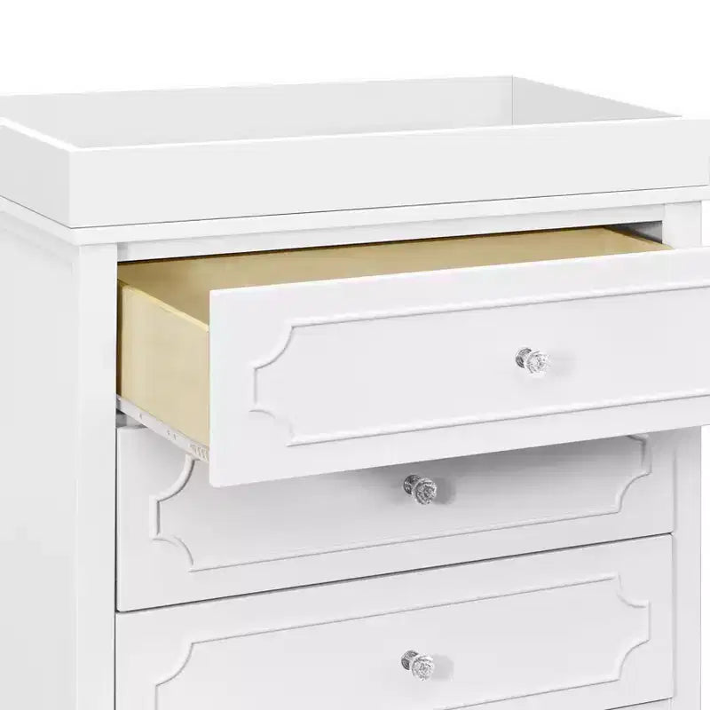 Commode 3 tiroirs daVinci Chloe Regency - Blanc