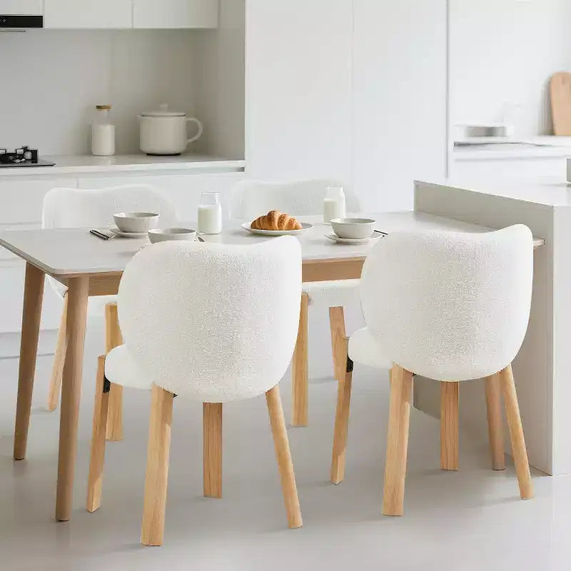 COZONY Chaise de maquillage à dossier cœur, lot de 1 ou 2, chaise de coiffeuse et de salle à manger pour chambre à coucher, chaise d'appoint confortable, capacité de 136 kg, compatible avec les bureaux de moins de 61 cm