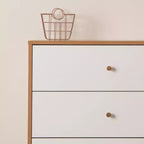 Commode de chambre d'enfant à 3 tiroirs et 2 étagères Central Park