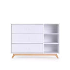 Commode de chambre d'enfant à 3 tiroirs et 2 étagères Central Park