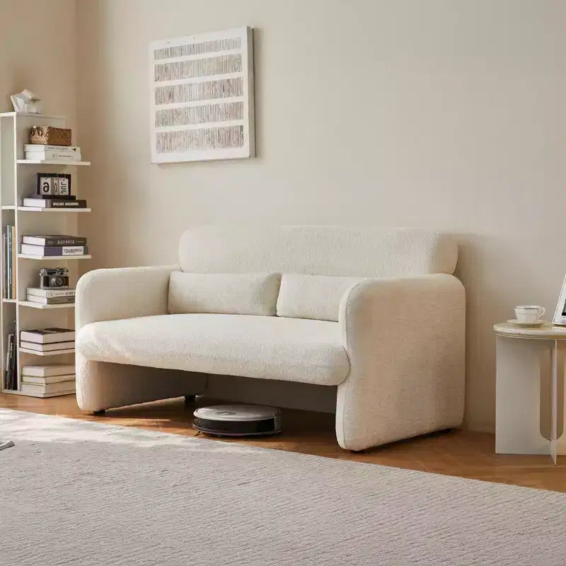 GDFStudio Fairton Modern Velvet Upholstered Loveseat Sofa