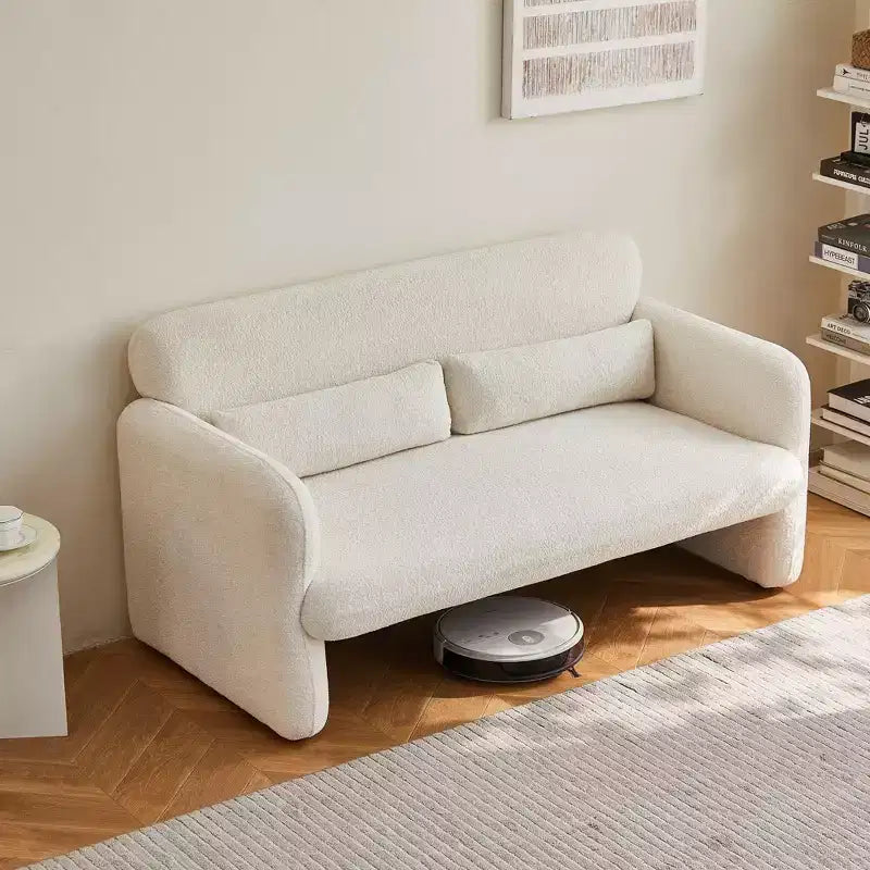 GDFStudio Fairton Causeuse Moderne capitonnée en Velours