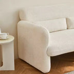 GDFStudio Fairton Causeuse Moderne capitonnée en Velours