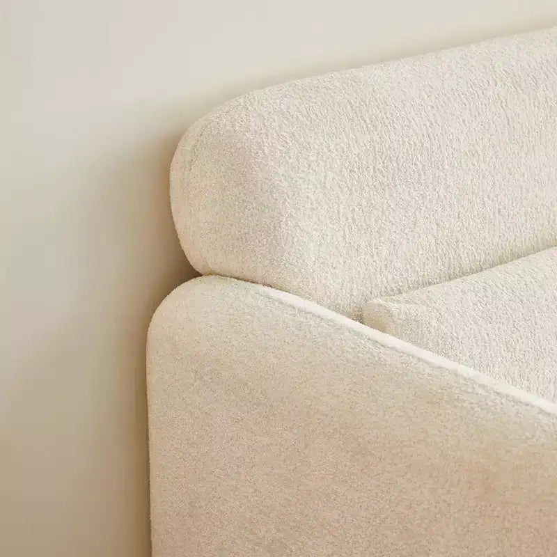 GDFStudio Fairton Causeuse Moderne capitonnée en Velours