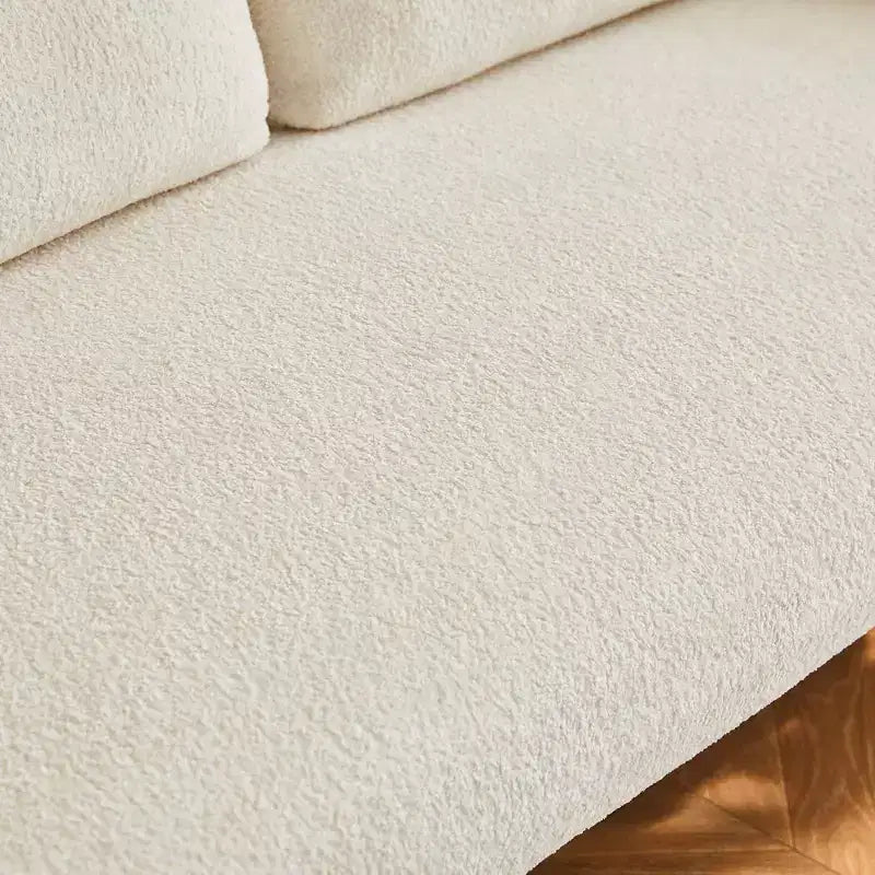 GDFStudio Fairton Causeuse Moderne capitonnée en Velours