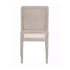 Lot de 2 chaises de salle à manger Royal Hampton, design en rotin, bois marron naturel
