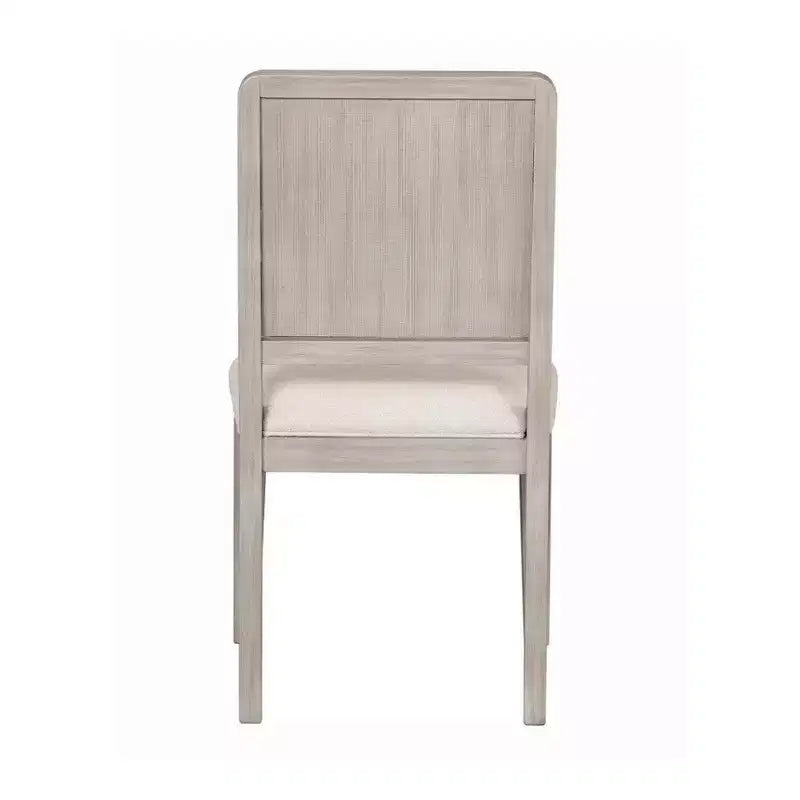 Lot de 2 chaises de salle à manger Royal Hampton, design en rotin, bois marron naturel