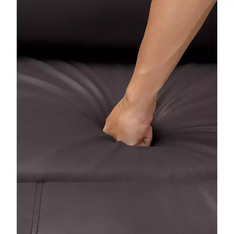 Fauteuil inclinable pivotant rembourré surdimensionné avec fonction de chauffage et de massage, confortable canapé simple inclinable pivotant en similicuir pour adultes