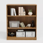 PexFix 36x31x16 Étagère de rangement sans porte en bois Meuble de rangement bibliothèque et bureau pour cuisine, chambre, entrée, salon, salle à manger Naturel
