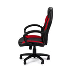 Chaise de bureau pivotante HomeStock de 96,5 cm de hauteur réglable en similicuir noir