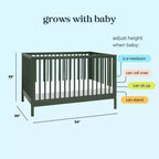Lit de bébé convertible 3-en-1 Birdie de daVinci