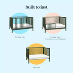 Lit de bébé convertible 3-en-1 Birdie de daVinci