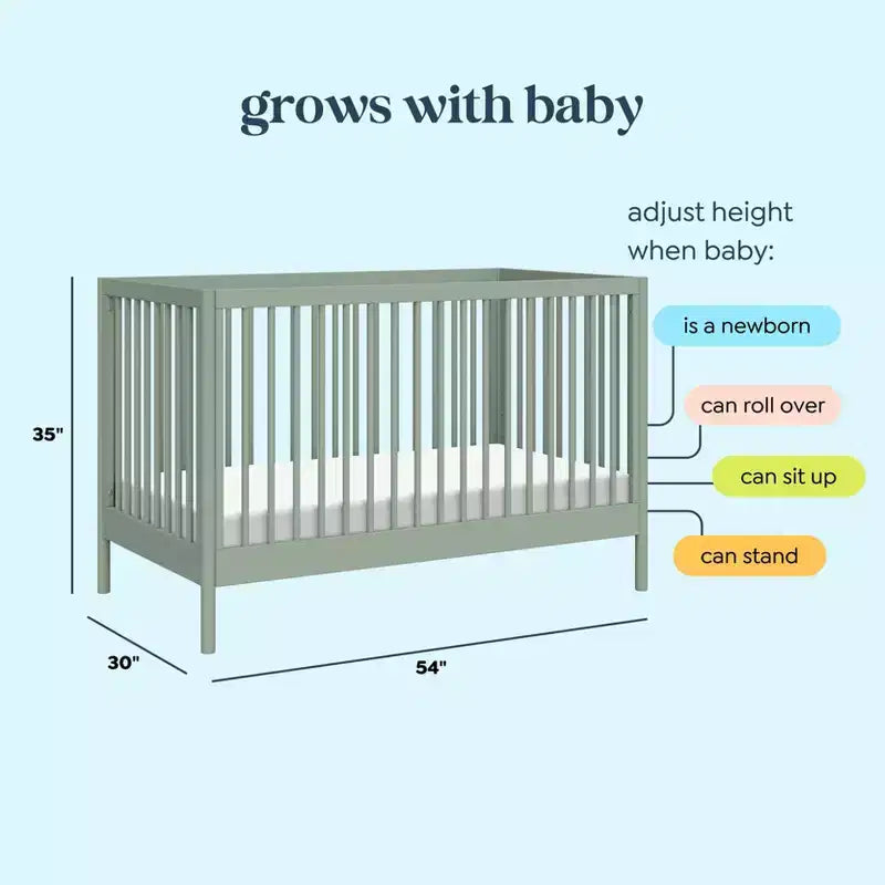 Lit de bébé convertible 3-en-1 Birdie de daVinci