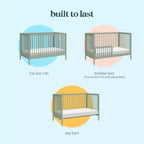 Lit de bébé convertible 3-en-1 Birdie de daVinci