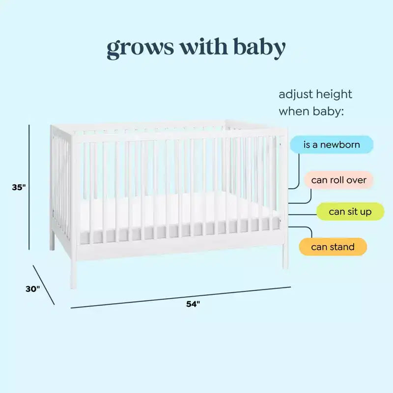 Lit de bébé convertible 3-en-1 Birdie de daVinci
