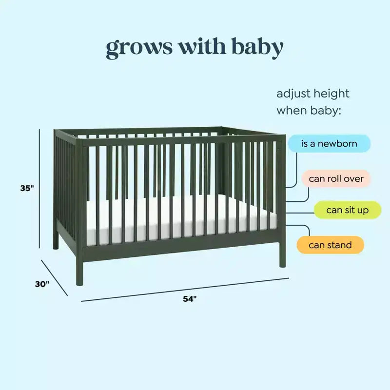 Lit de bébé convertible 3-en-1 Birdie de daVinci