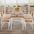 Ensemble table à manger pour 4, pieds de table en spirale, sièges ergonomiques confortables, ensemble table de bar, pour petits espaces, cuisine, appartement
