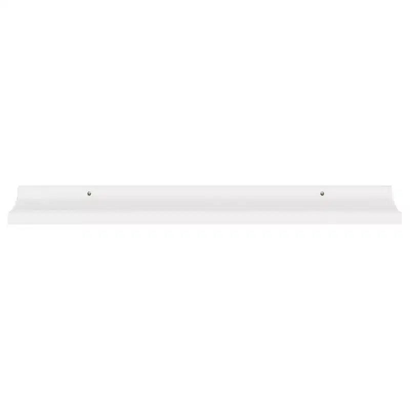 Étagère murale, lot de 4, MDF blanc, moyenne, à fixer au mur