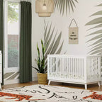 Lit de bébé convertible 3-en-1 Babyletto Scoot avec kit de conversion pour lit de tout-petit