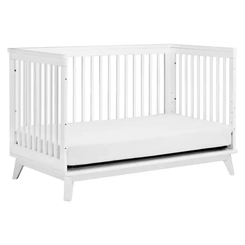 Lit de bébé convertible 3-en-1 Babyletto Scoot avec kit de conversion pour lit de tout-petit
