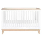 Lit de bébé convertible 3-en-1 Babyletto Scoot avec kit de conversion pour lit de tout-petit
